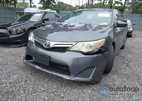 2012 Toyota Camry Le из США, поврежденный, VIN 4T1BF1FK5CU101047